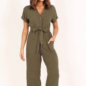 Archie Jumpsuit - Olive